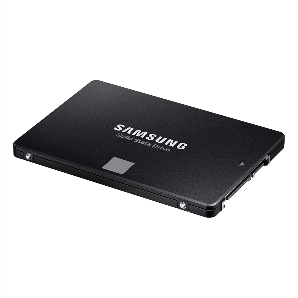 Samsung 870 EVO interne SSD Festplatte 1 TB intern 2.5 Zoll SATA III schwarz - icomtech