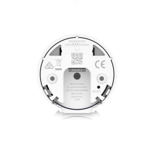 Ubiquiti UniFi U6 MESH WLAN Accesspoint WiFi 6 Outdoor Wetterfest IPX5 Weiß PoE - icomtech