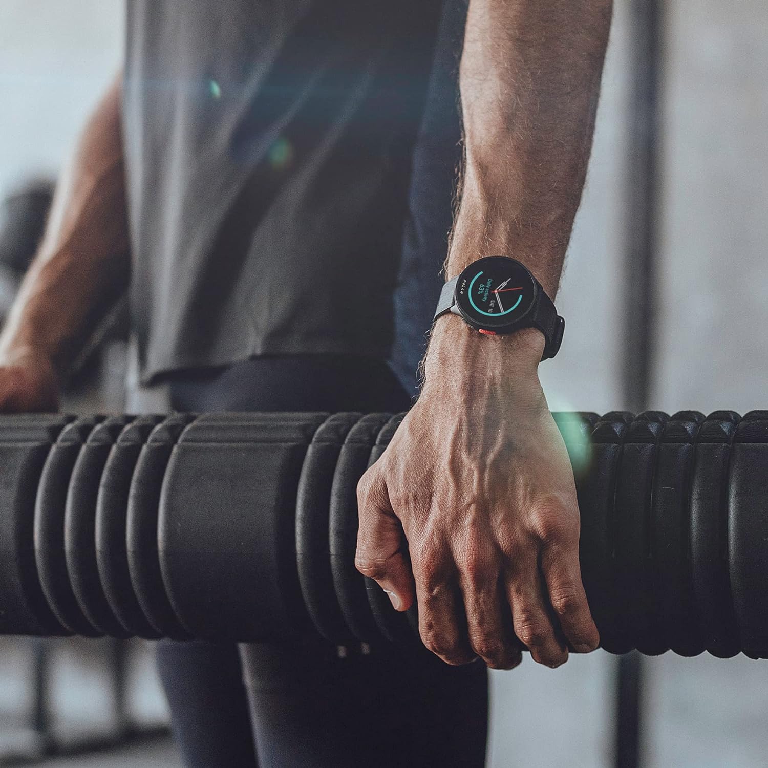 Polar Pacer Night Black S/L GPS Sportuhr Herzfrequenz Android iOS Wasserdicht - icomtech
